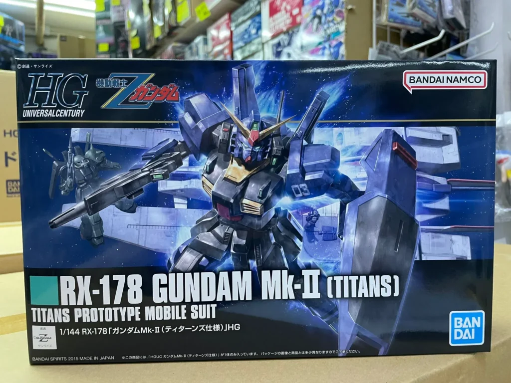 Bandai 1/144 HG #194 RX-178 GUNDAM MK-II TITANS 579850