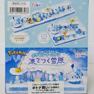 Re-ment Pokemon world 3 凍雪原 (全6種) 207537