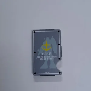 GIMANS CARE MS Gundam Metal Card Holder (Grey) 985381