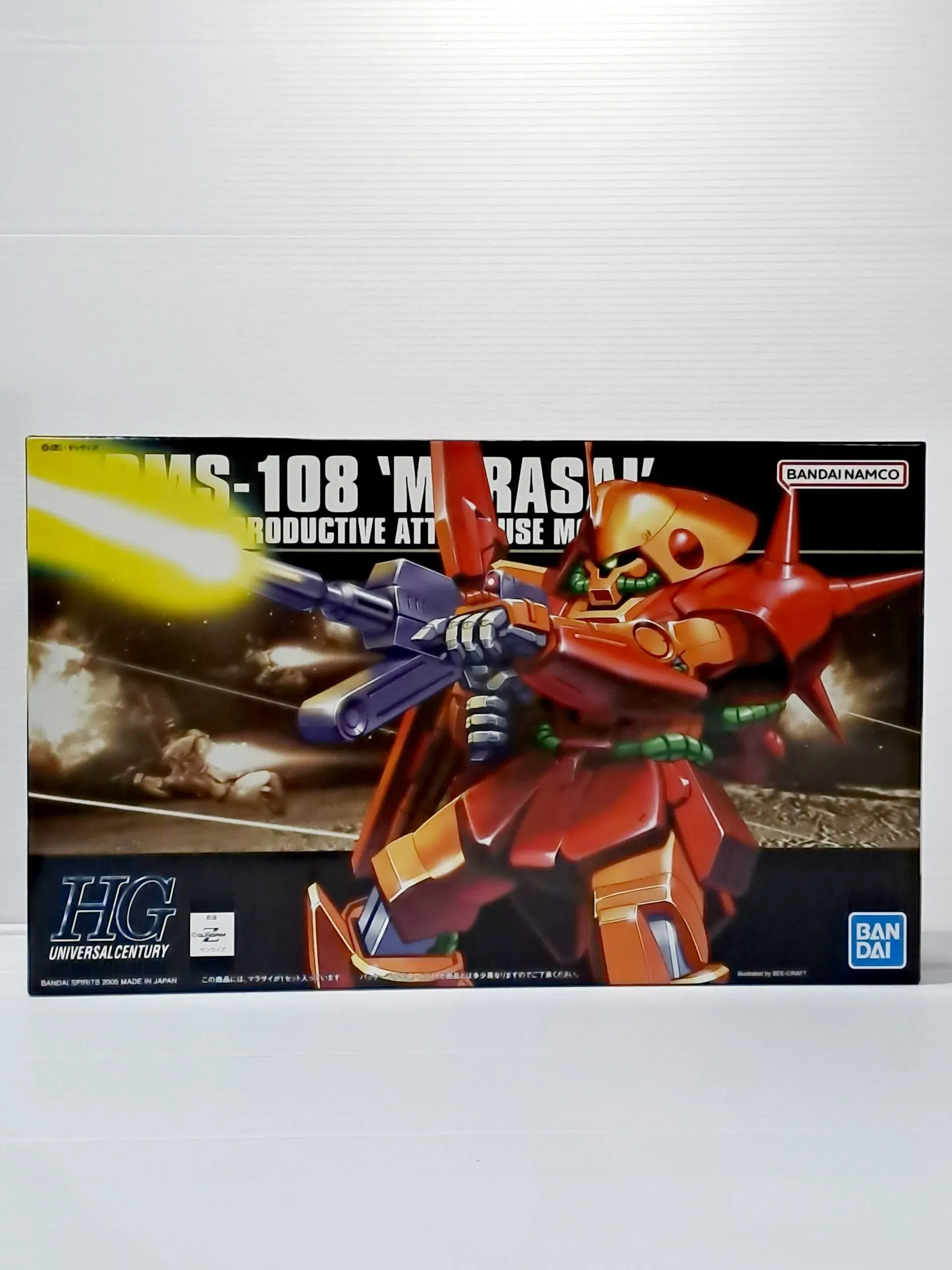 Bandai SPIRITS HGUC 1/144 RMS-108 Marasai (Unicorn Ver.) - Modellino Gundam