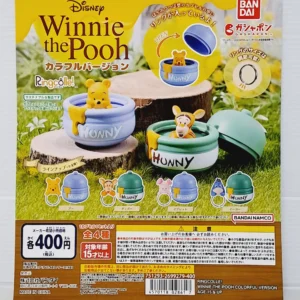BANDAI Winnie the Pooh ~ Ringcolle! 介指  set of 4 (後)