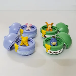 BANDAI Winnie the Pooh ~ Ringcolle! 介指  set of 4 (後)