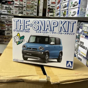 Aoshima 1/32 01-D The Snap Kit Suzuki Hustler Blue 免上色免膠水 0583058336