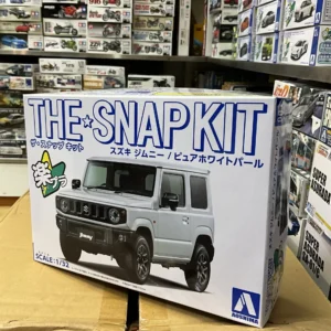 Aoshima 1/32 08-E The Snap Kit Suzuki Jimny White 免膠水免上色 058176