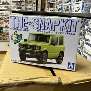 Aoshima 1/32 08-A The Snap Kit Suzuki Jimny Yellow 免膠水免上色 057766