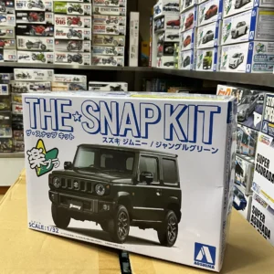 Aoshima 1/32 08-B The Snap Kit Suzuki Jimny Black 免膠水免上色 057773