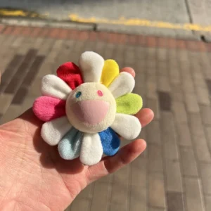 村上隆 彩色花花扣針吊飾 京都展