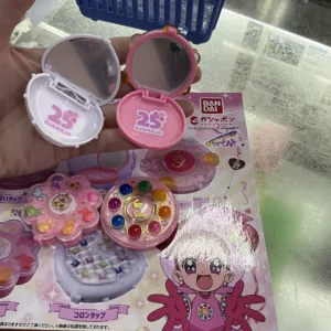 Bandai 小魔女DoReMi 變身器 造型鏡盒 25週年紀念 set of 4pcs (12)