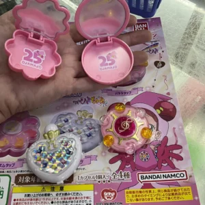 Bandai 小魔女DoReMi 變身器 造型鏡盒 25週年紀念 set of 4pcs (12)