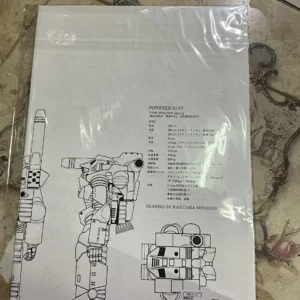 日本の巨大ロボット群像展 機動步兵 復刻版 paper craft 195329