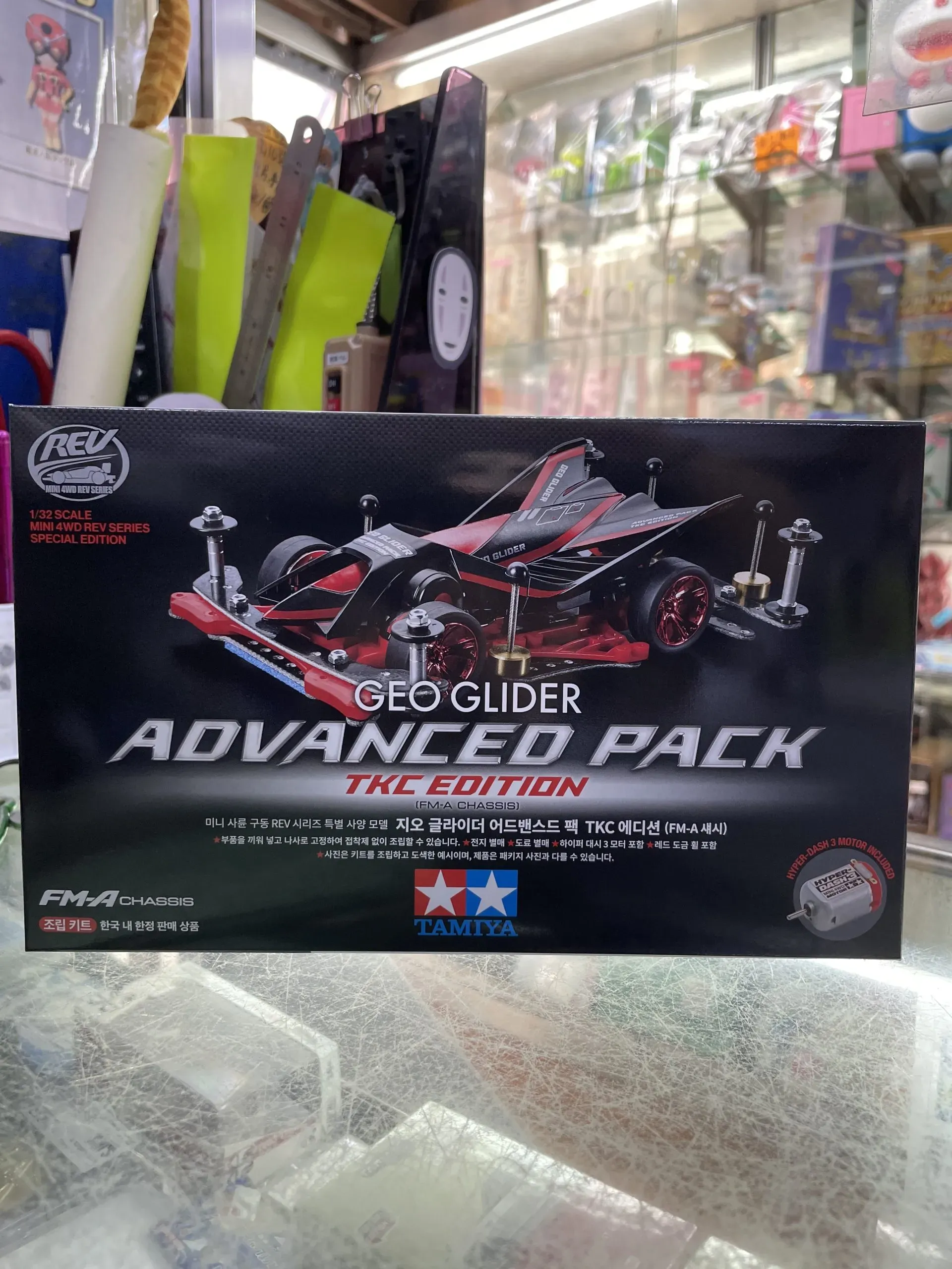 Tamiya 1/32 Mini 4WD GEO GLIDER ADVANCED PACK TKC EDITION