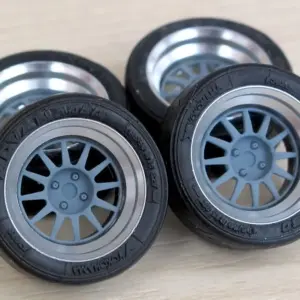 預訂 (2025年8月1日截) ZoomOn Model - 1/24 ZR148 WedsSport Racing kurage 2p rim set (訂價:$112)