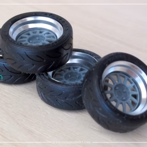 預訂 (2025年8月1日截) ZoomOn Model - 1/24 ZR148 WedsSport Racing kurage 2p rim set (訂價:$112)