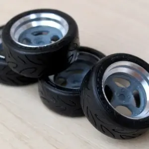 預訂 (2025年8月1日截) ZoomOn Model – 1/24 ZR147 SSR MK2R rim set (訂價:$112)