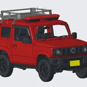 預訂 (2025年7月28日截) Fujimi 模型 - 1/24 SUZUKI Jimny JB64 消防廣報車 志太北廣報1 (訂價:$281) FJ04824