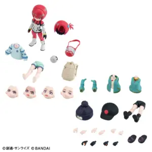 預訂 (2025年9月21日截) Bandai - LINK TRAVELERS 機動戰士高達 GQuuuuuuX 世界 瑪秋配件套裝 附表情特典版 行版 (訂價:$510) BD92642