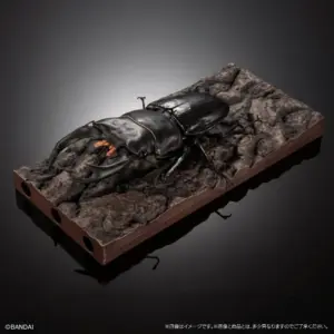 預訂 (2025年8月11日截) Bandai - 生物大圖鑑 鍬形蟲02 中型樹皮底座套裝 行版 (訂價:$445) BD91182