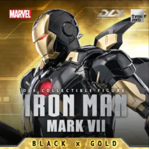 預訂 (2025年8月11日截) Threezero – Marvel Studios The Infinity Saga DLX Ironman Mark 7 黑金版 (訂價:$780) TZ30923