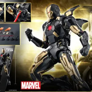 預訂 (2025年8月11日截) Threezero – Marvel Studios The Infinity Saga DLX Ironman Mark 7 黑金版 (訂價:$780) TZ30923