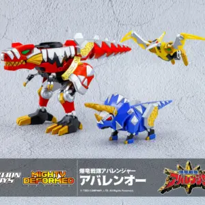 預訂 (2025年8月24日截) ACTION TOYS - MIGHTY DEFORMED 爆龍戰隊ABARANGE 暴連王 ABARENOH (訂價:$560)