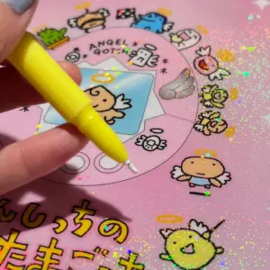 BANDAI TAMAGOTCHI KUCHIPATCHI搖擺公仔原子筆 (0.5mm/黑色) 23559