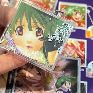 BANDAI扭蛋 超時空要塞F 迷你CD吊飾 SET OF 7 (1)