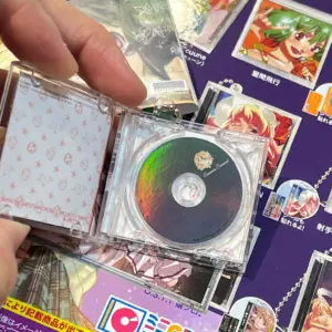 BANDAI扭蛋 超時空要塞F 迷你CD吊飾 SET OF 7 (1)