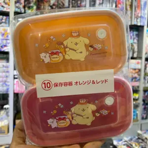 Sanrio 布甸狗 一番賞獎品 No.10 餐盒Set (橙色及紅色)