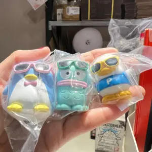 BANDAI扭蛋 SANRIO HAPIDANBUI 太陽眼鏡公仔 SET OF 6 (26)