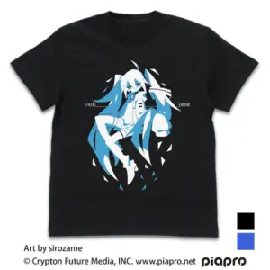 預訂 (2025年9月25日截) COSPA - 初音未來 T SHIRT sirozame Ver. (BLACK/ROYAL BLUE) [再販] (可選Size) (訂價:$218) CP0590-1867