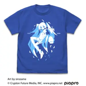 預訂 (2025年9月25日截) COSPA - 初音未來 T SHIRT sirozame Ver. (BLACK/ROYAL BLUE) [再販] (可選Size) (訂價:$218) CP0590-1867