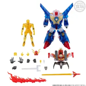 預訂 (2025年11月3日截) Bandai - 魂SHOP限定 SMP太陽勇者火鳥超級合體機械人 透明版 (訂價:$465) BD92720