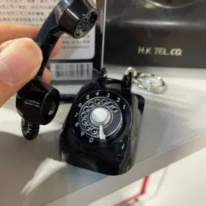 台灣 ICASH2.0 復古電話匙扣-經典黑 705039