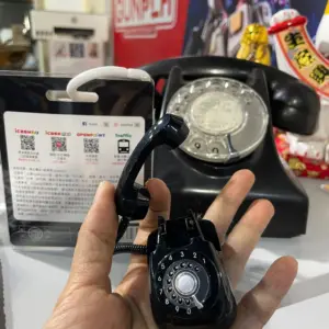 台灣 ICASH2.0 復古電話匙扣-經典黑 705039
