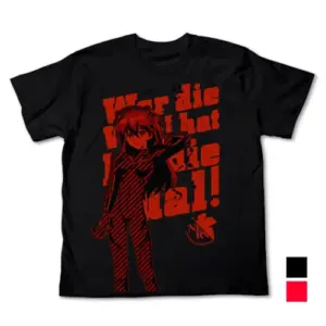 預訂 (2025年10月23日截) COSPA EVANGELION 新劇場版 明日香 T恤 (Black/Red) [再販] (可選Size) (訂價:$218) CP0195-397