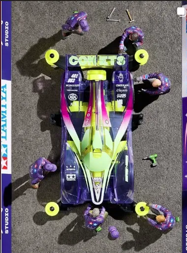 2台！韓国限定✨ミニ四駆 Heat Edge IAB Studio Comets 預訂(2025年10月18日截) TAMIYA - Mini 4WD Heat Edge IAB