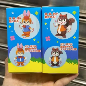 [Hobby Show貨品] Kuppy Ramune 兔仔&松鼠 Set of 2 迷你FIGURE