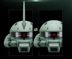 預訂 (2025年11月6日截) Bandai - BN HEAD COLLECTION MS-06F 量產型渣古II (訂價:1599) BD59202 - Image 2