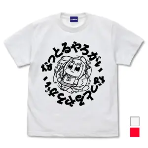 預訂 (2025年10月30日截) COSPA POP TEAM EPIC なっとるやろがい T恤 (White/Red) [再販] (可選Size) (訂價:$218) CP6292-1502
