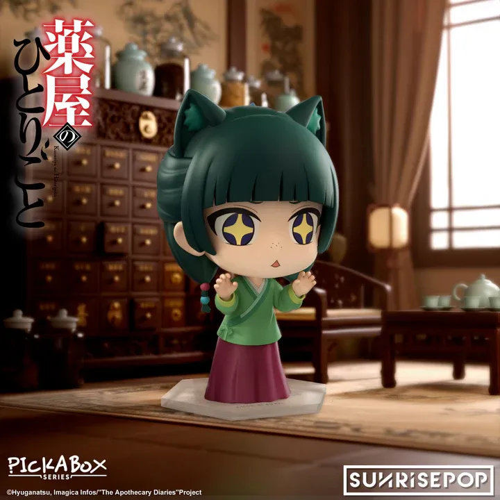 預訂 (2025年11月04日截)SUNRISEPOP -藥師少女的獨語 PICKABOX盲盒公仔 Set of 4pcs (訂價:$396) SRE77991 - Image 4