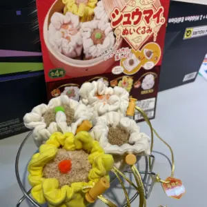 TARLIN扭蛋 燒賣毛絨吊飾 SET OF 4 (後)