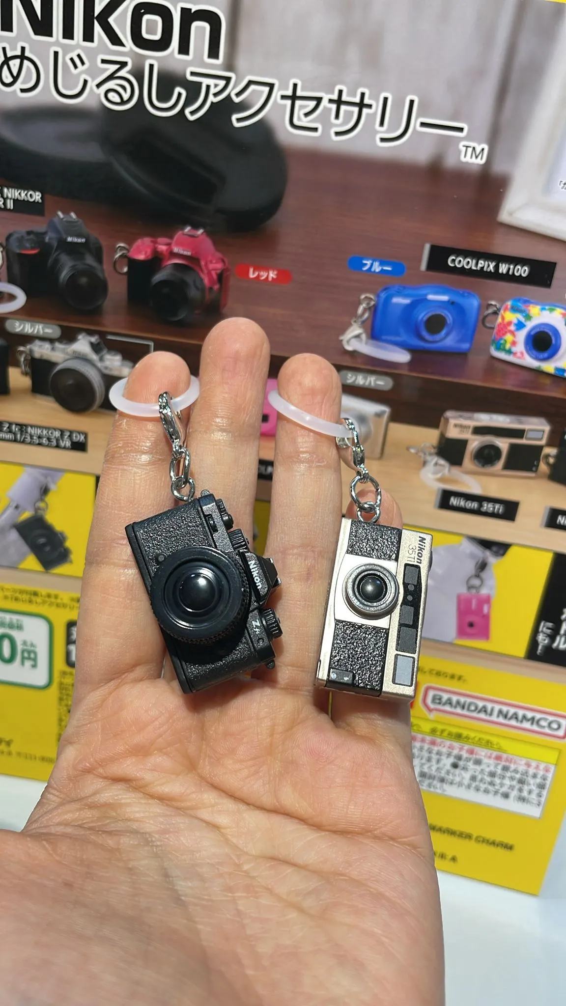 BANDAI扭蛋 Nikon 迷你商品吊飾系列 Set of 10 - Image 2