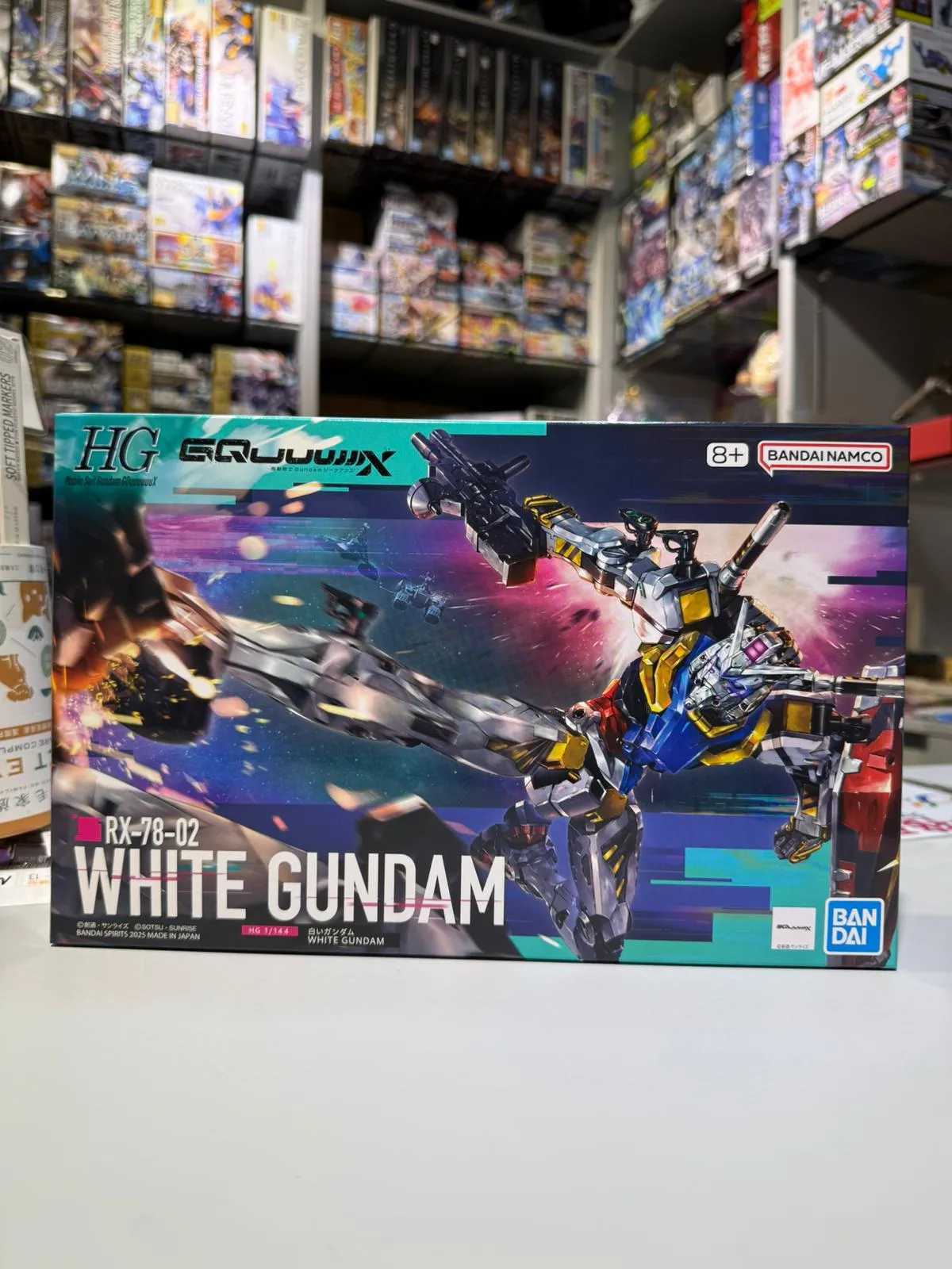 BANDAI模型1/144 HG GQUUUUUUX #12 白色高達69189 - 福利模型Fook Le