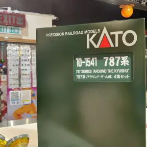 KATO N gauge 787 series Around the Kyushu 4-car set 10-1541 model train  (此商品只限荔枝角門市自取或順豐到付）（此商品不設退換、退款、購買前請考慮清楚）676654