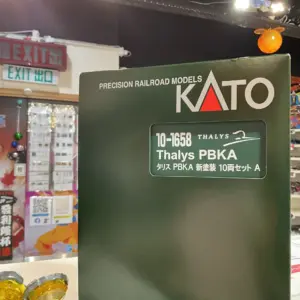 KATO N gauge Thalys Talis PBKA new paint 10-car set 10-1658 model railroad Japan (此商品只限荔枝角門市自取或順豐到付）（此商品不設退換、退款、購買前請考慮清楚）682549
