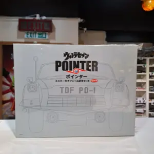 Kyosho 1/64 七星俠防衛隊戰車 Pointer 與紀念郵票(此商品只限荔枝角門市自取或順豐到付）