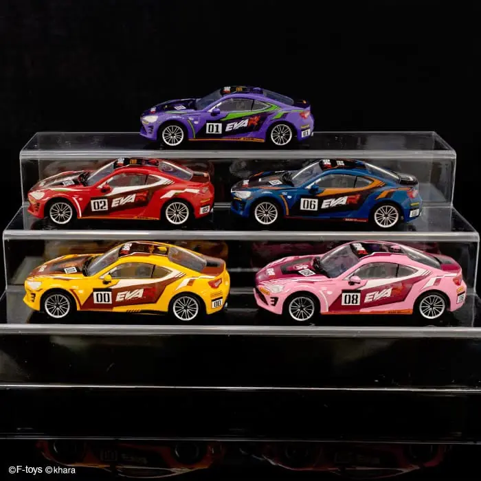 預訂 (2026年7月20日截) F-Toys 新世紀福音戰士 EVA 賽車收藏 86 (BOX OF 10) (訂價: $450) FT49050 - Image 3