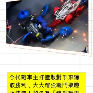 預訂 (2026年9月7日截) BANDAI 爆裂戰車-03 狂怒蜥蝪 (訂價:$179) BD01869