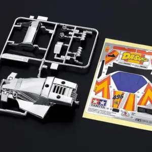 Tamiya Dash-1 Emperor Silver Color Plated Body Set 95712