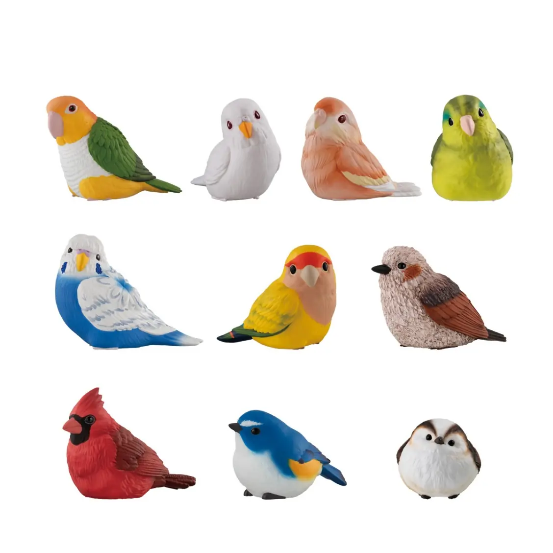 預訂 (2026年9月20日截)Bandai TE-NORI FRIENDS 13 W/O GUM 掌上小動物系列 第13彈 小鳥 10pcs (訂價:$240) BD93242